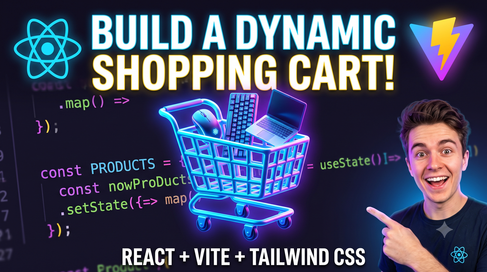 How to Build a Dynamic E-Commerce Shopping Cart with React and Vite: A Complete Beginner's Guide