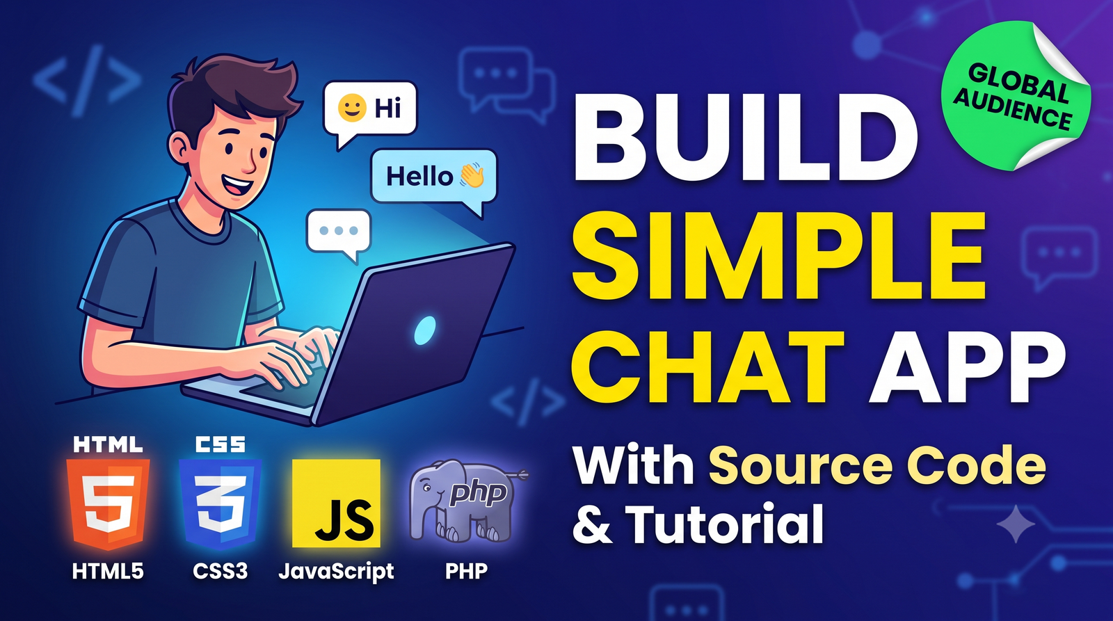How to Build a Simple Chat Application with HTML, CSS, JavaScript, and PHP (Ultimate Guide)